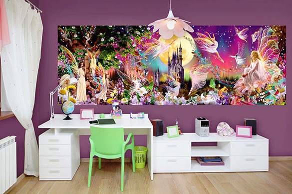 Fairyland DM311 Wall Mural Roomsetting