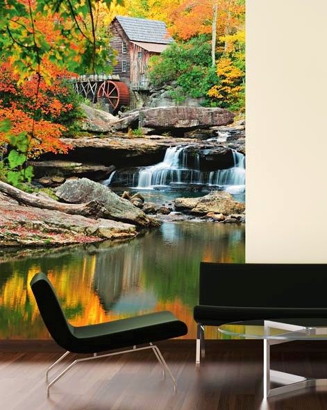 Grist Mill DM437 Wall Mural Roomsetting
