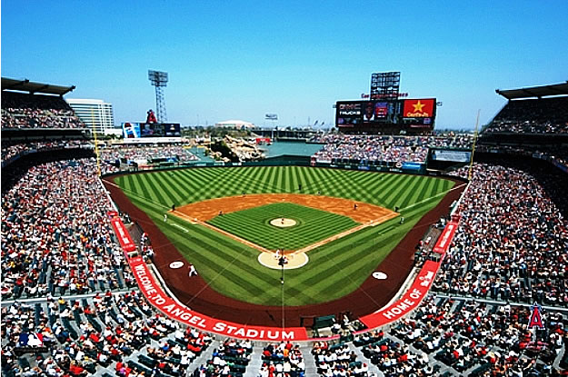 LA Angels of Anahiem/Angel Stadium Wall Mural  