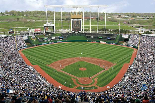 Kansas City Royals/Kauffman Stadium Wall Mural