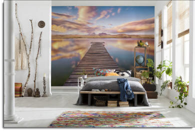 Serenity Wall Mural 8-958 by Komar room