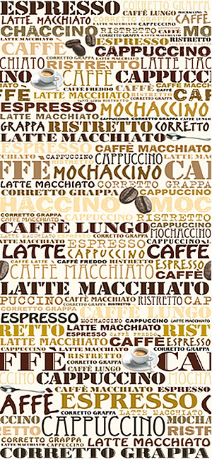 Cappuccino Wall Mural