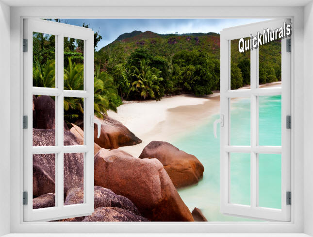 Barbados Island Window