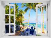 Oceanside Cafe Window