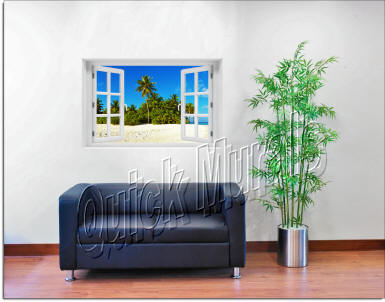 Curaco Island Window roomsetting