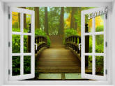 Enchanted Forest Window