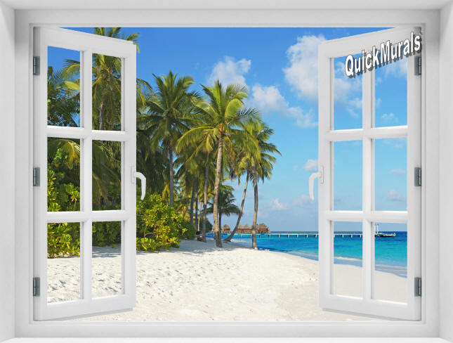 Island Vacation Window