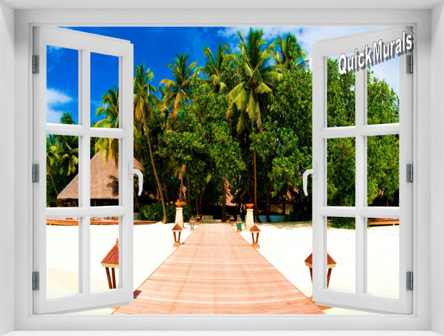 Mirihi Island Window