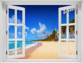 Seychelles Islands Window