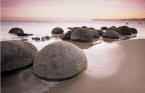 Moeraki Boulders mural