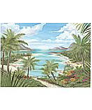 Tropical Beach wall murals